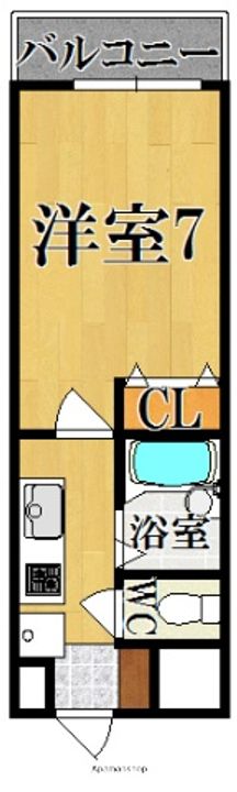 リバティ・クレールの間取り