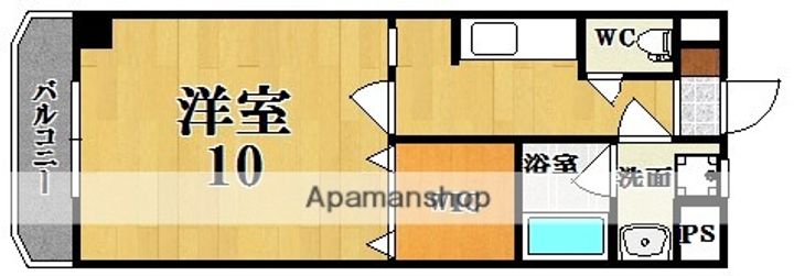 エレガントライフ伏見の間取り
