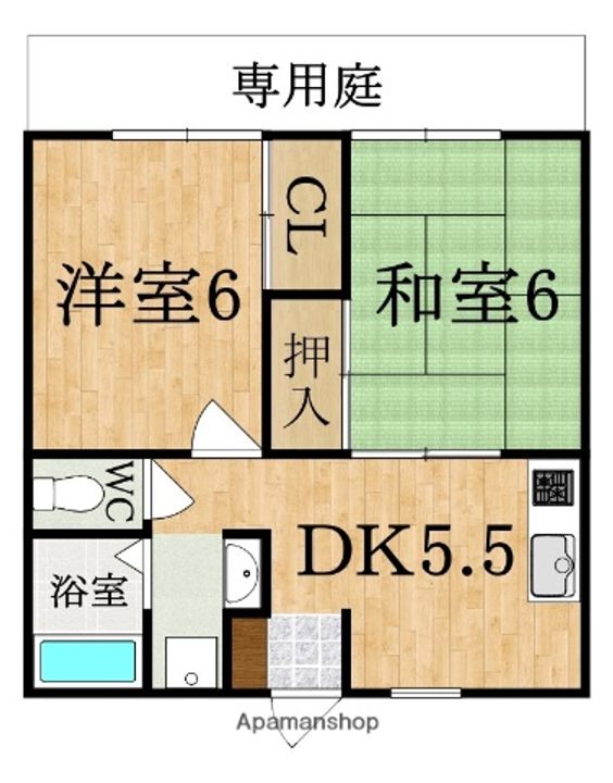 エステートピアドミールの間取り