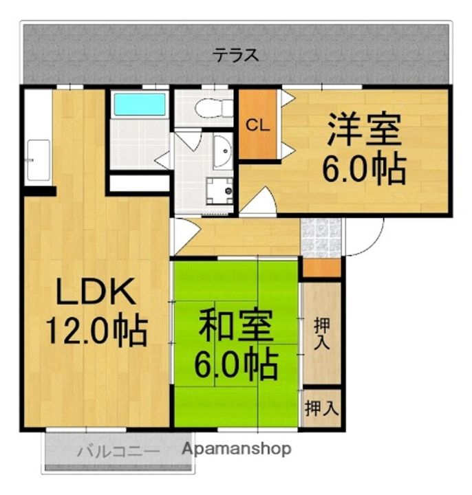 サンヒルズSKMの間取り