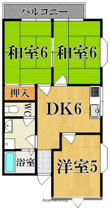 ポチハイツの間取り