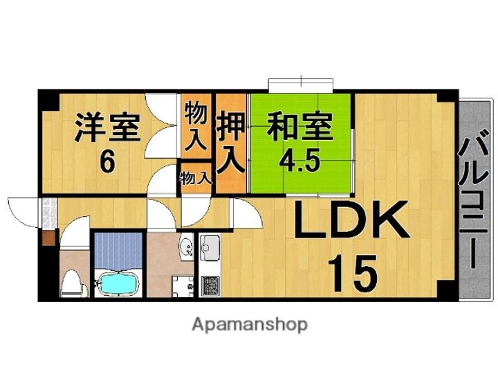 ヴェルドミールの間取り