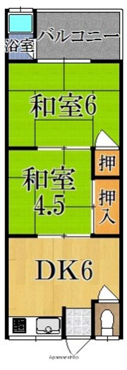 杉ノ荘の間取り