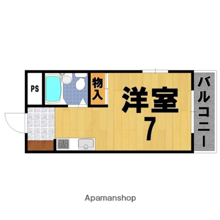 MAISON HORIYAMAの間取り