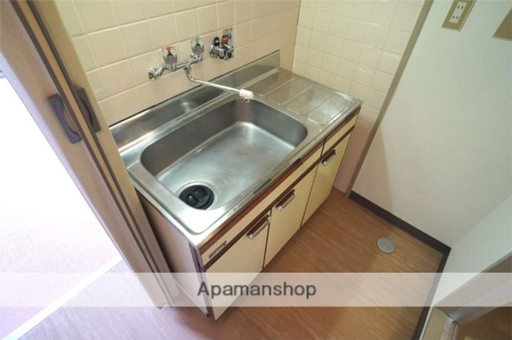 奈良県生駒市中菜畑2丁目(マンション)の賃貸物件のキッチン