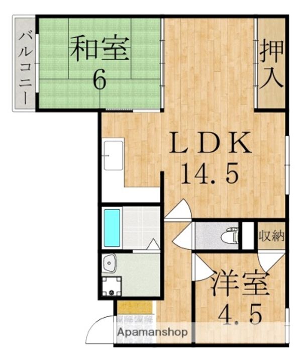 アーバンアネックスの間取り