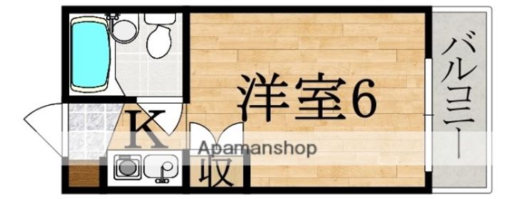 ランドヒルPARTIIの間取り