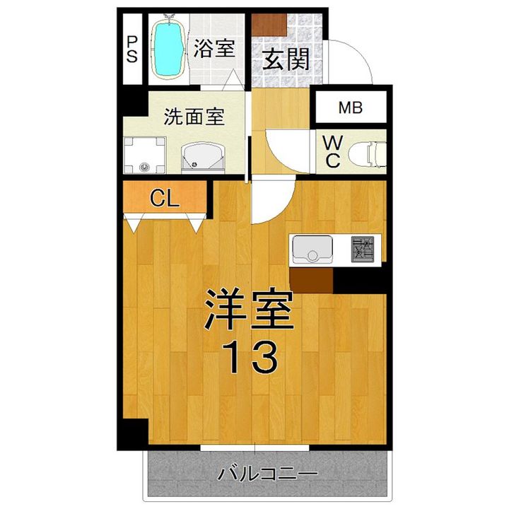 アムール パティオの間取り