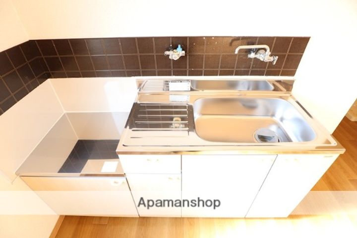 奈良県天理市乙木町の賃貸アパートのキッチン