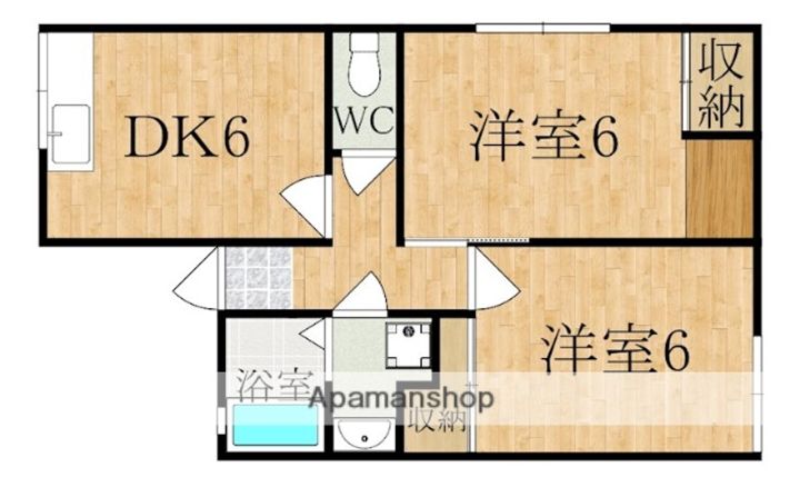 M’S天理の間取り