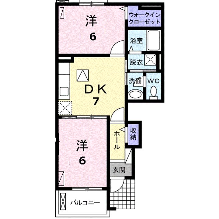 フレイズ Ⅰの間取り