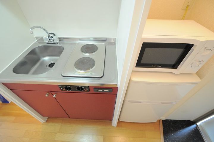 レオパレス秋桜211のキッチン