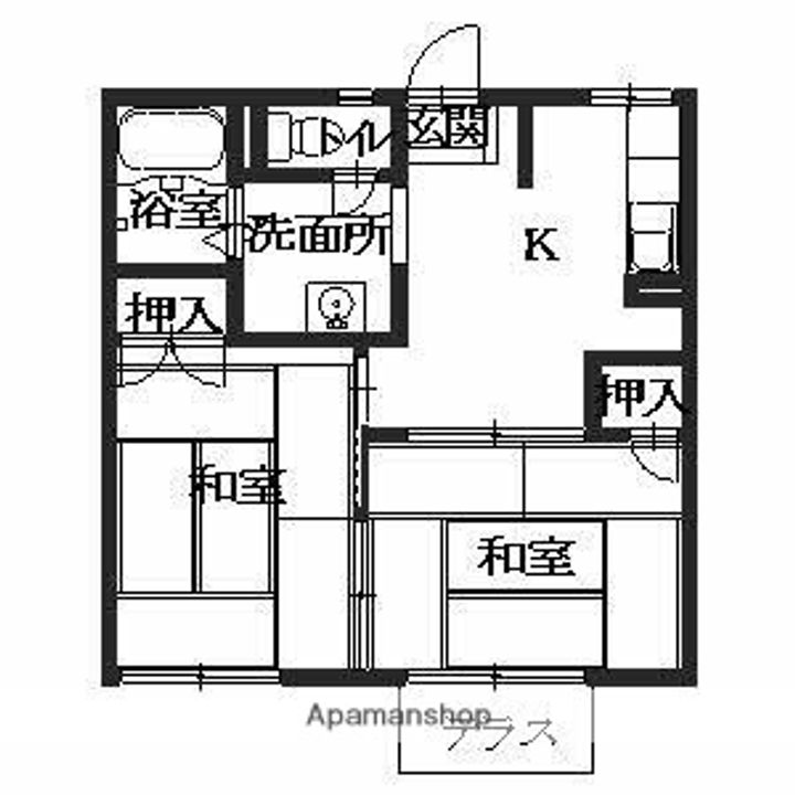 パールハイツの間取り