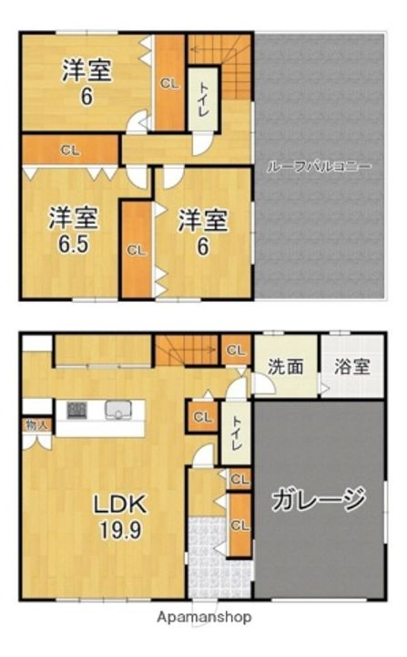 BLOSSOM TERRACE II期の間取り