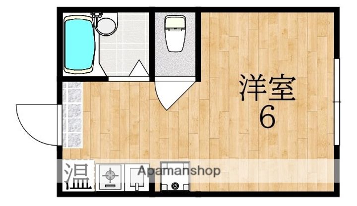 オーティス富雄の間取り