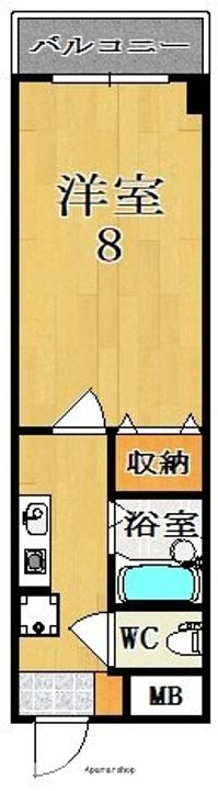 パルスコート新大宮の間取り