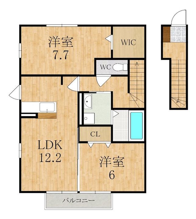 セレッソ パティオⅡの間取り