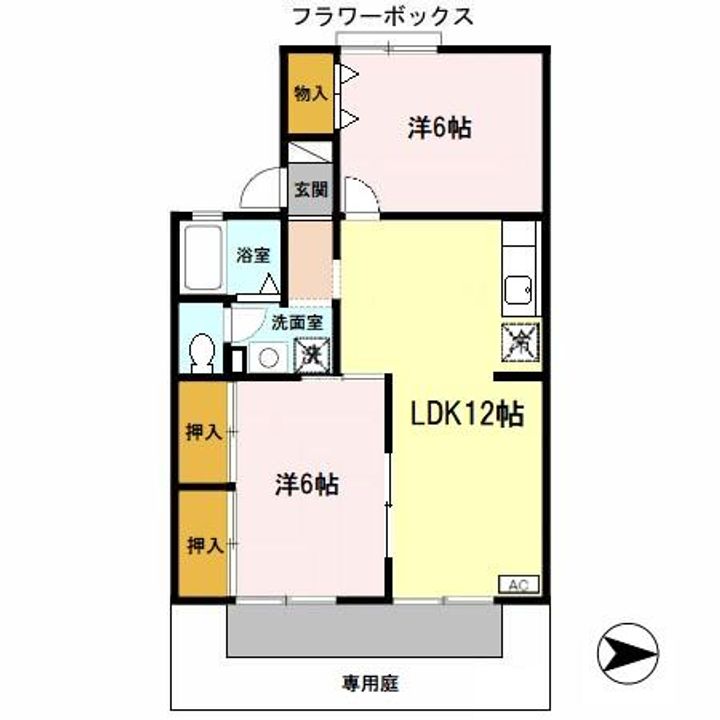 桑の実ハッピィハウスの間取り