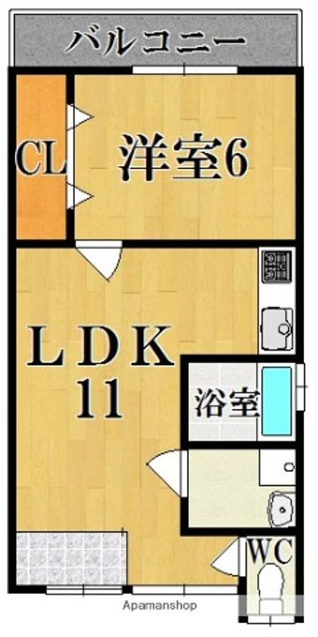 ツカモトハイツの間取り