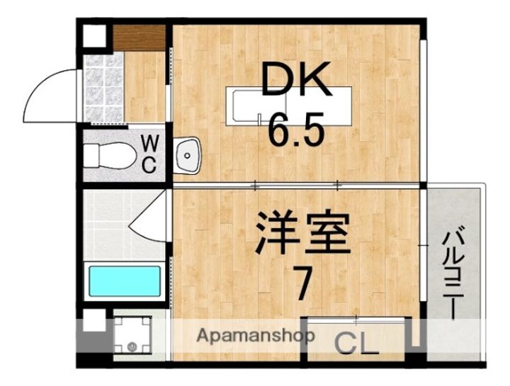 WANARIの間取り
