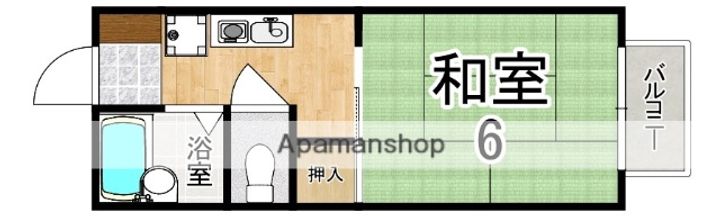 メゾンアンの間取り