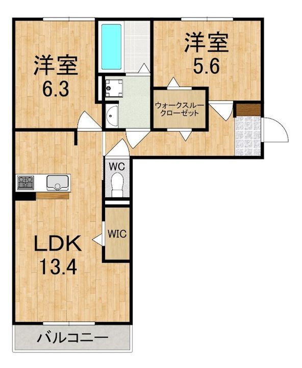 いかるの間取り