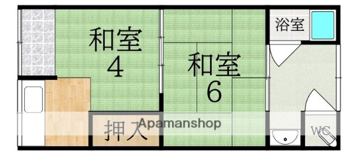 あけぼの荘の間取り
