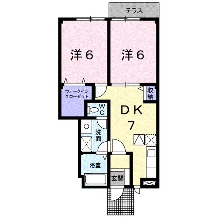 メゾンリィ・エールの間取り