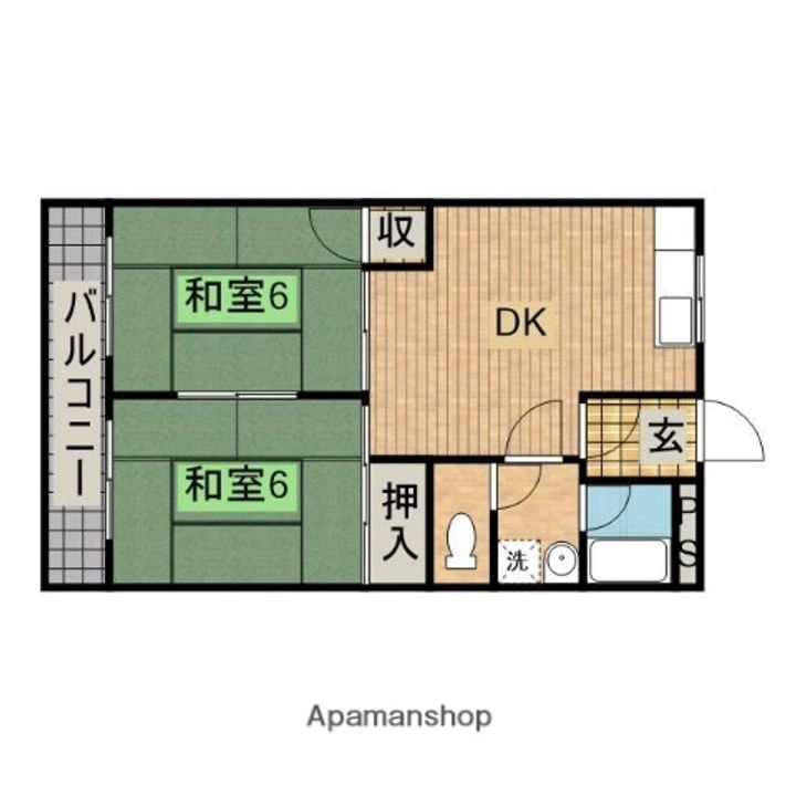 ヴィラ松下の間取り