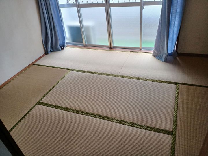 和歌山県田辺市上万呂の賃貸アパートの居間