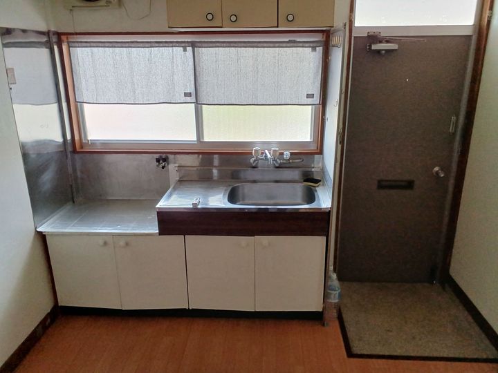 和歌山県田辺市上万呂の賃貸アパートのキッチン