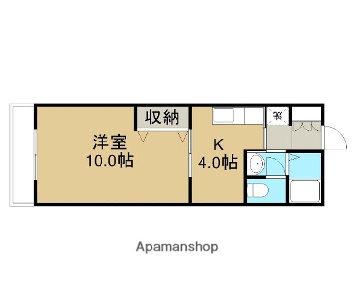 アンダンテ桂木102の間取り