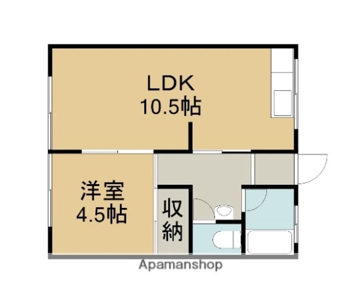 二和ハイツの間取り