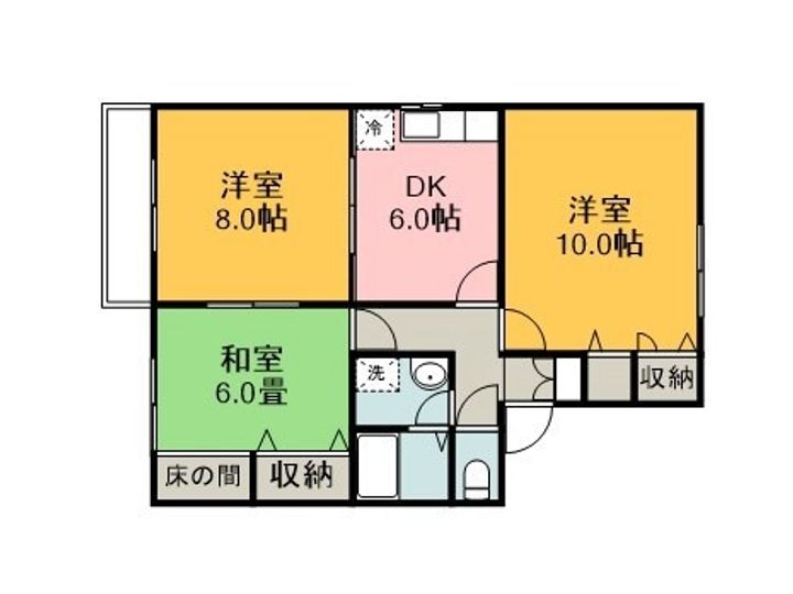 プレインBの間取り