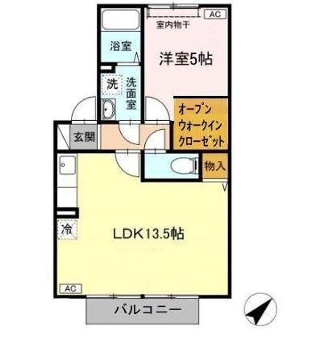 ボナールヴィラの間取り