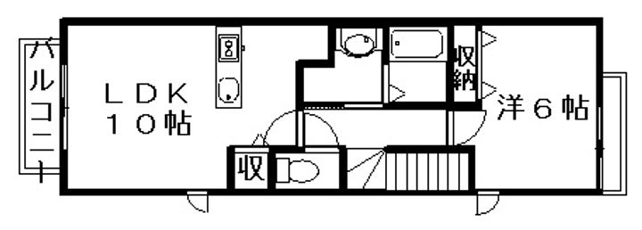 パストラルハウスフォーの間取り
