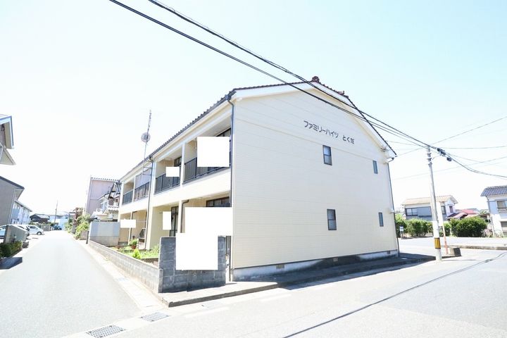 ファミリーハイツとくだ203の外観