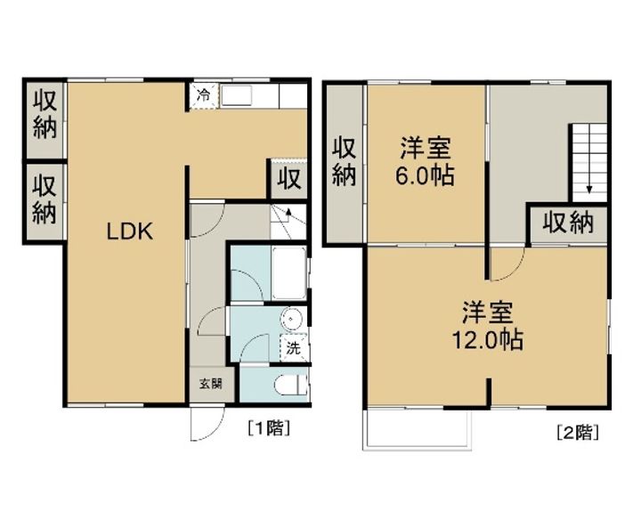 アジヤハイツの間取り