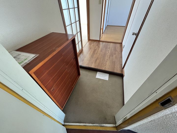 ふそうマンション天神13の玄関