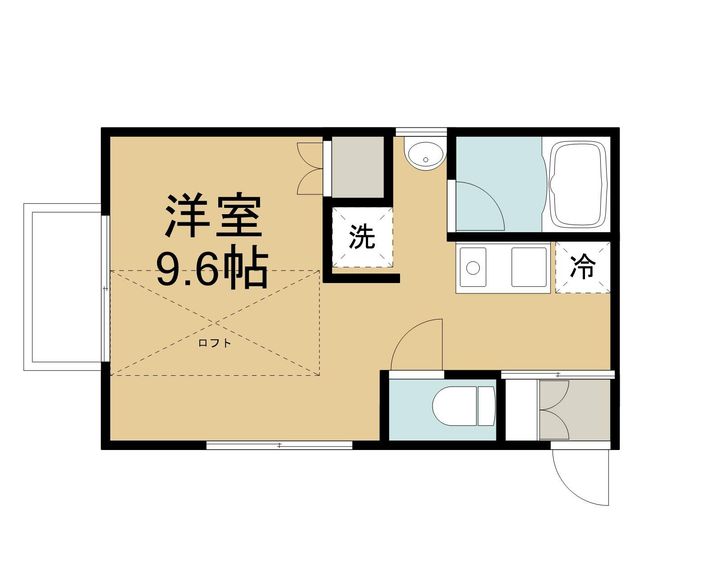 エルダンジュ201の間取り