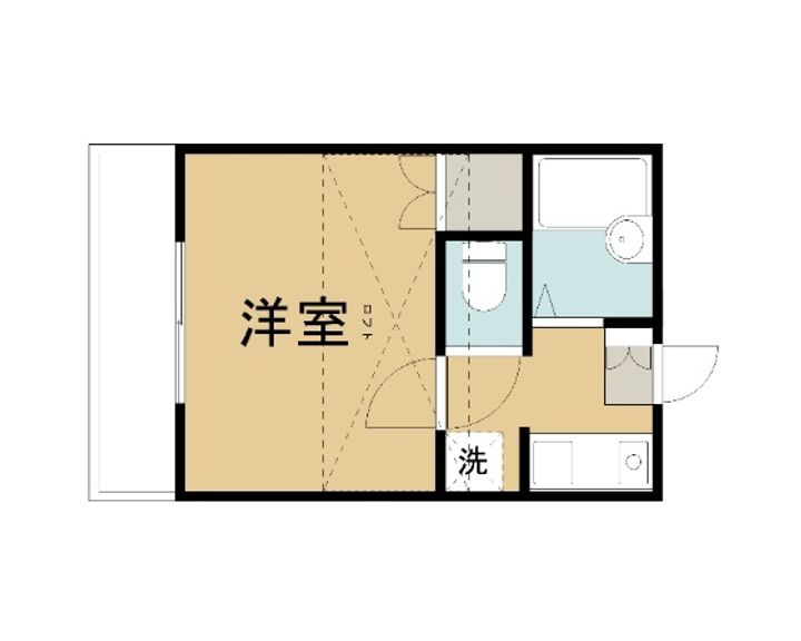 プレジールの間取り