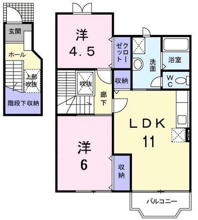 Maison Deuxの間取り
