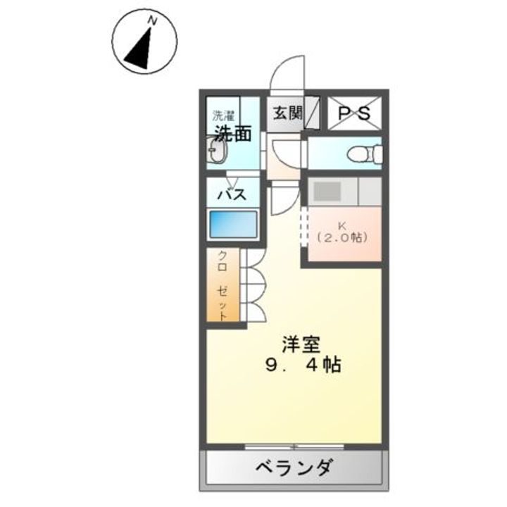 グレースワン松下の間取り