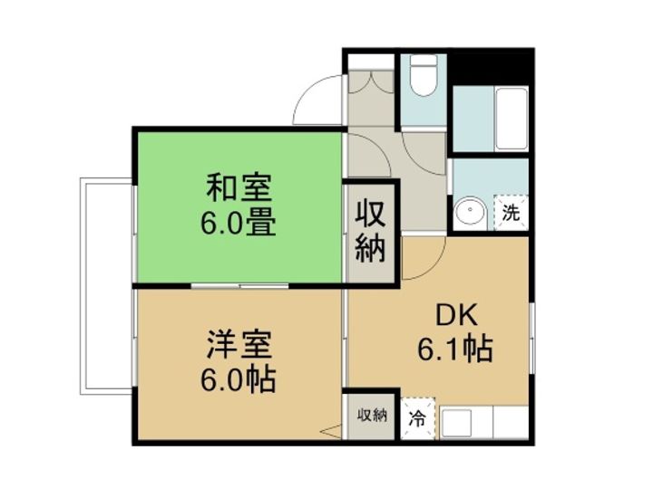 オリジナル861の間取り