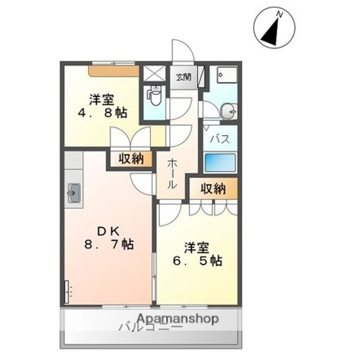 サンフラワーの間取り