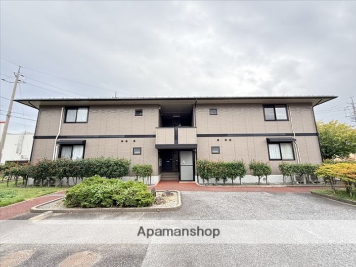 ユーステージA棟202の外観