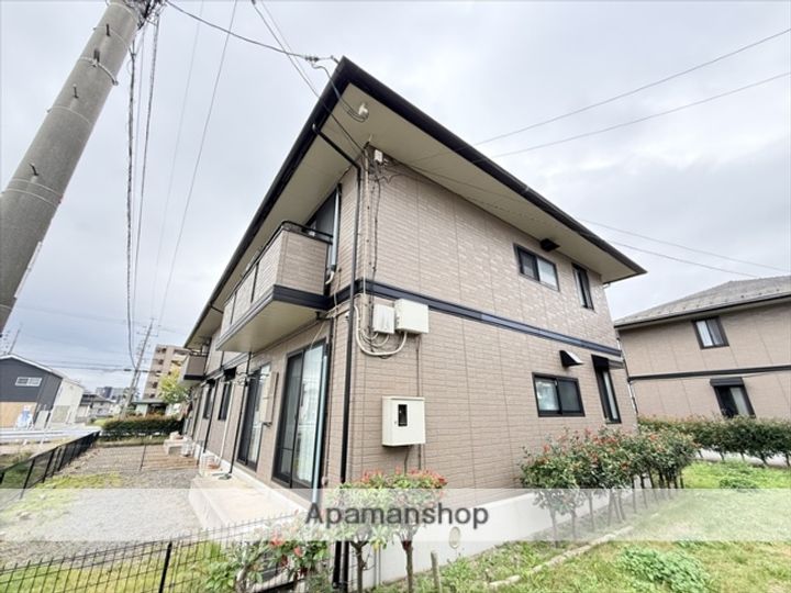 ユーステージA棟202の外観