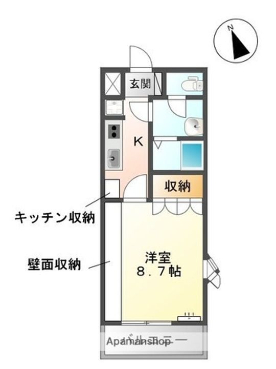 ベルルージュの間取り