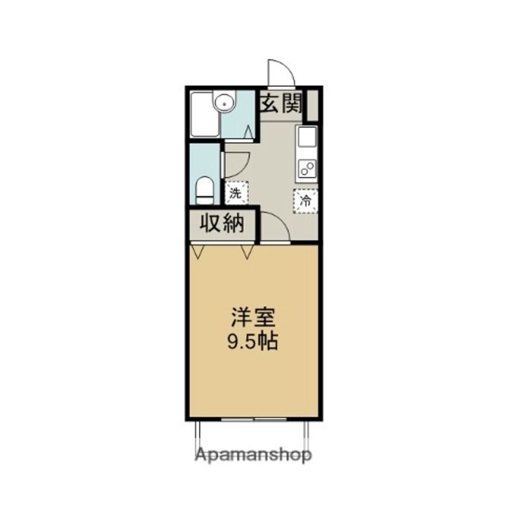 サンモール都Ⅲの間取り