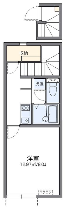 レオネクスト楓201の間取り